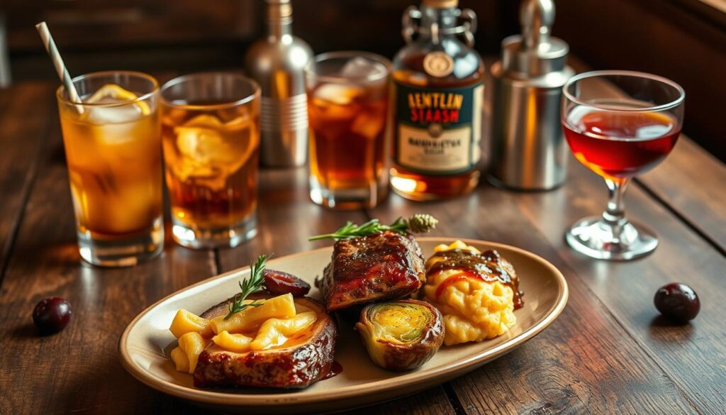 Bourbon Cocktail Food Pairing