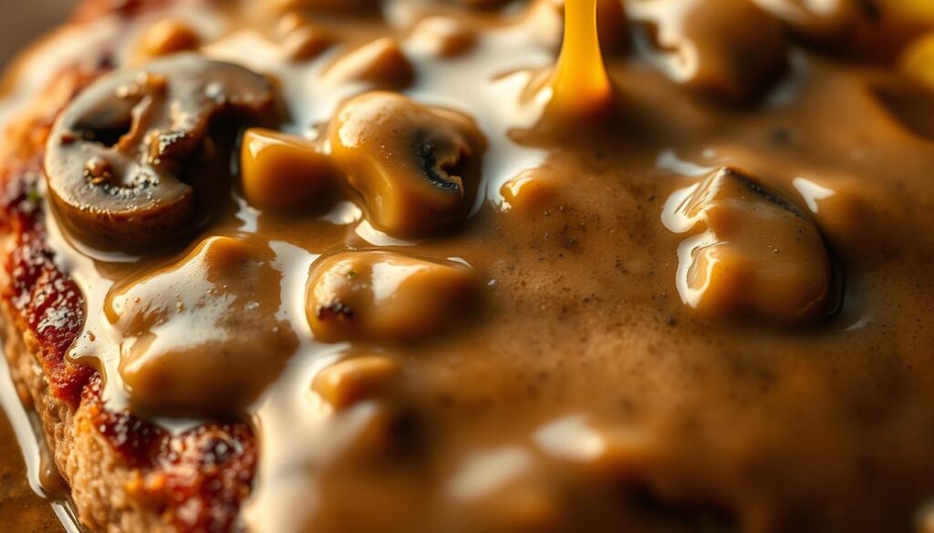 Mushroom Gravy for Hamburger Steak