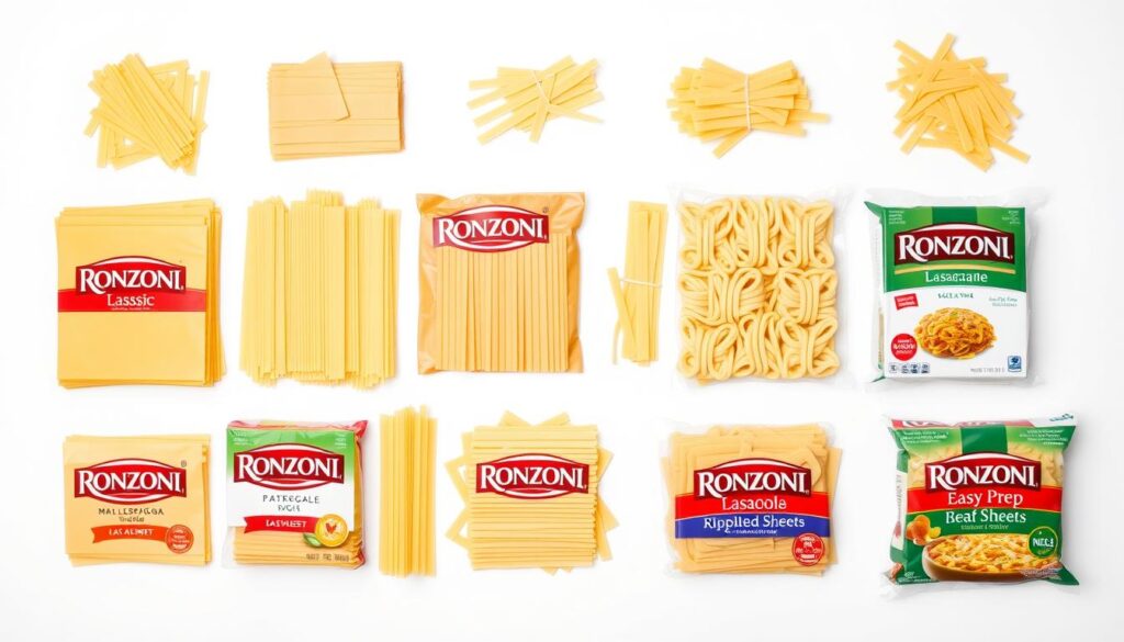 Ronzoni Lasagna Noodles Varieties