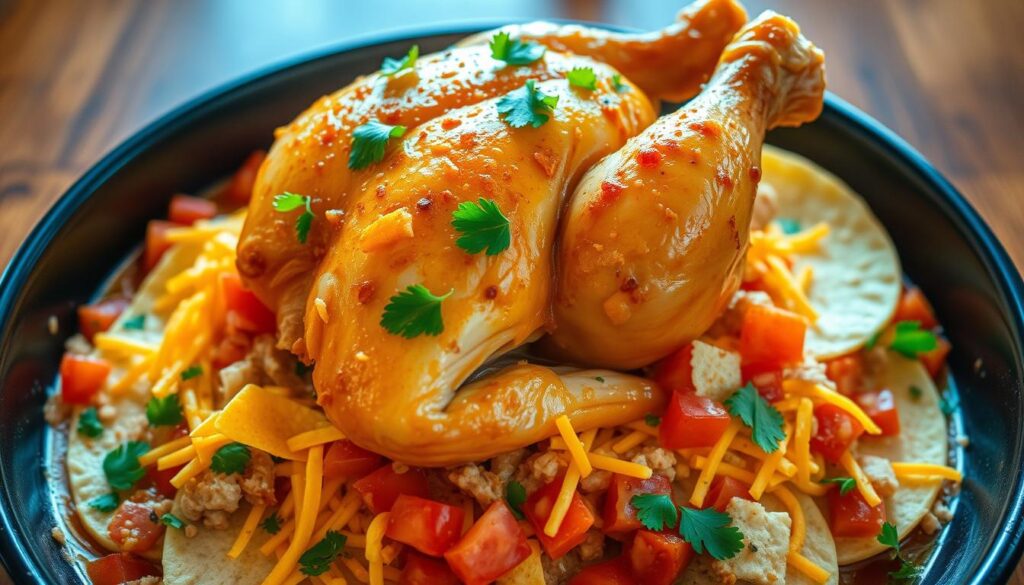 Rotisserie Chicken Taco Casserole Shortcut