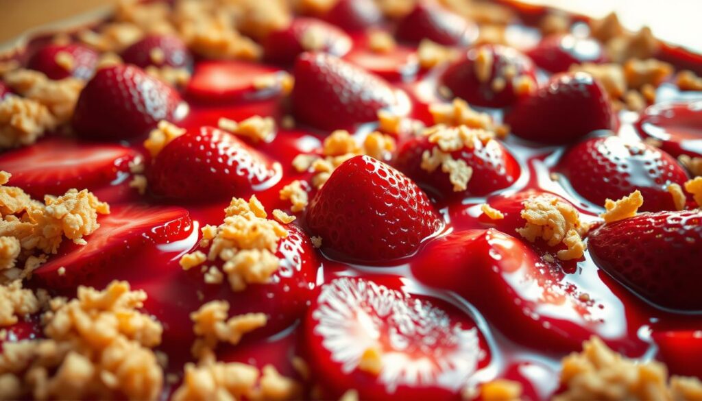 Strawberry Crunch Topping for Cheesecake