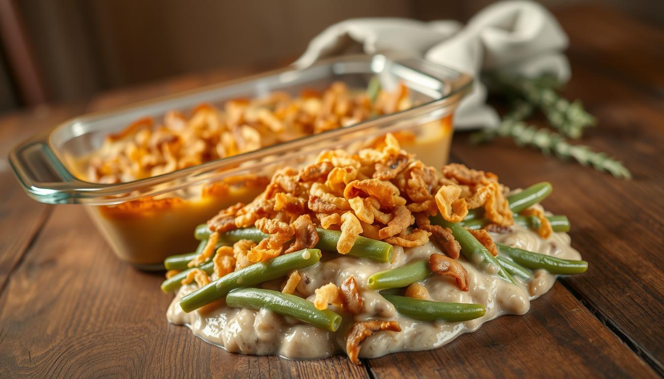 campbell soup green bean casserole recipe