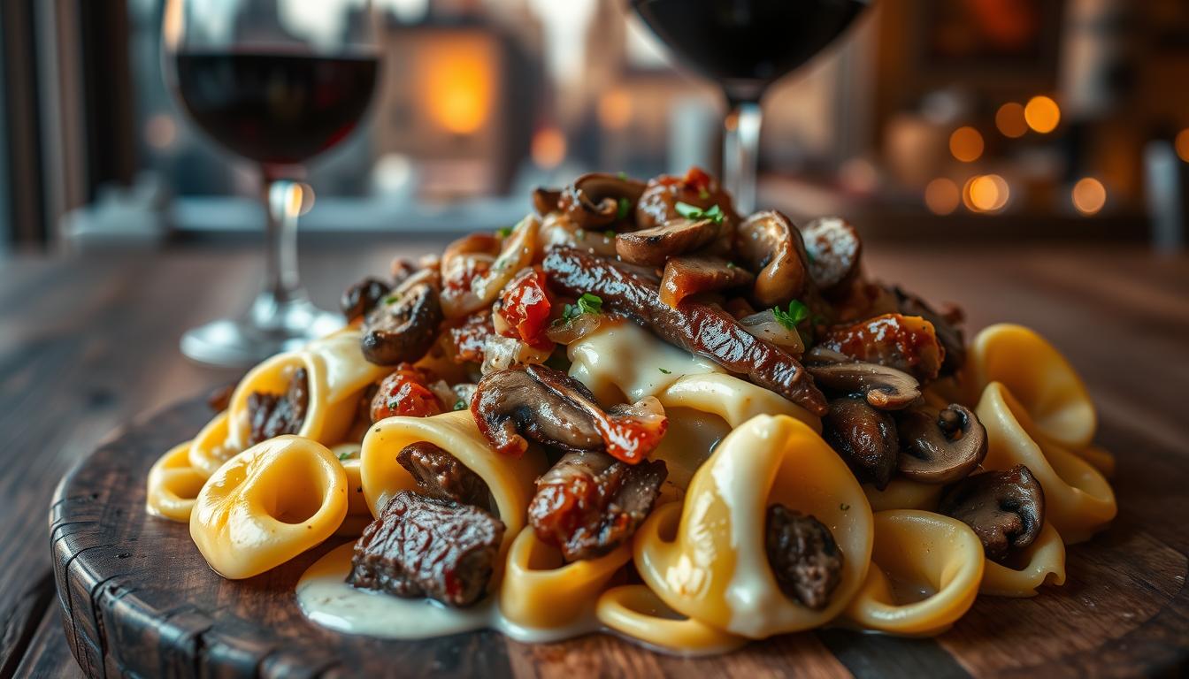 Philly Cheesesteak Tortellini Pasta: A Delicious Fusion