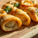 Cheesy Garlic Butter Rollups - Easy Homemade Recipe