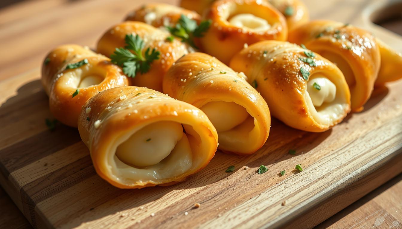 Cheesy Garlic Butter Rollups - Easy Homemade Recipe