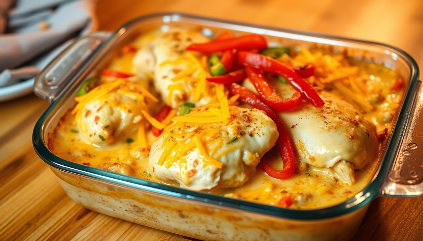 Easy Fajita Chicken Casserole Recipe You'll Love