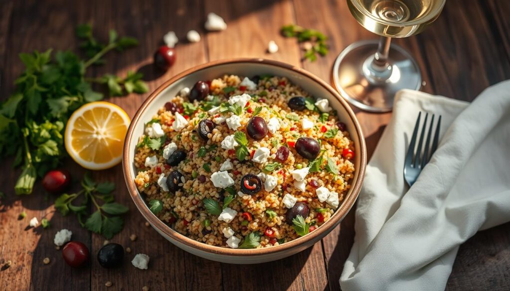 Greek Quinoa Salad Serving Suggestions